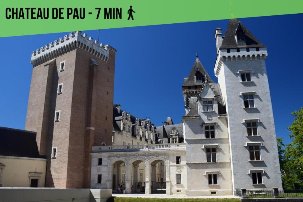 Ideal Pro - 10Min Gare - Hypercentre - Wifi - Longueduree Pau Exterior foto