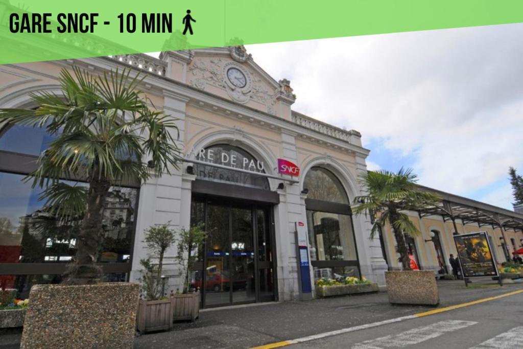 Ideal Pro - 10Min Gare - Hypercentre - Wifi - Longueduree Pau Exterior foto